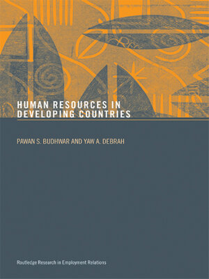 cover image of Human Resource Management in Developing Countries